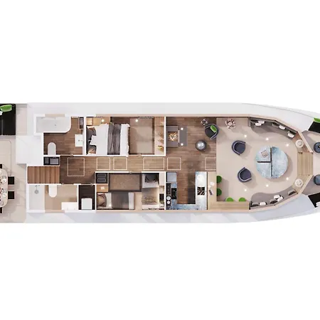 Grace Mit Zwei Schlafzimmern